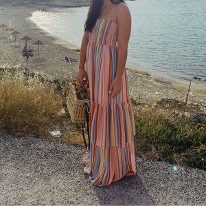 Jack by BB Dakota Multi-Colored Maxi Dress